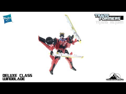 Optibotimus Reviews: Transformers Titans Return Deluxe Class WINDBLADE