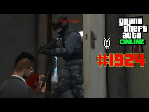 GTA 5 ONLINE #1924 Verbarrikadiert gegen die Polizei Let`s Play GTA V Online PS4 YU91