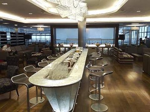 LHR: London Heathrow British Airways Classe Executiva Lounge Terminal 5 Sul