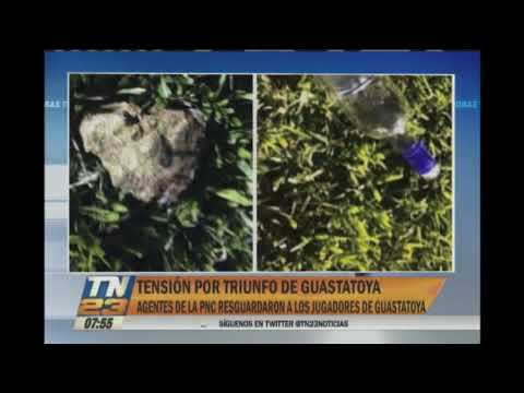 Disturbios luego del partido entre Cobán y Guastatoya