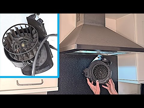 Repair cooker extractor hood