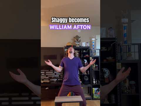 Shaggy becomes William Afton #scoobydoo #lightsaber