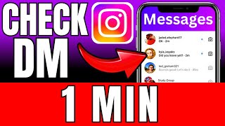 Download lagu How To Check Dm On Instagram 2026 (Fast And Easy) mp3