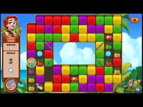 Lost Island Blast Adventure Level 1126 - NO BOOSTERS 🏝️ | SKILLGAMING ✔️