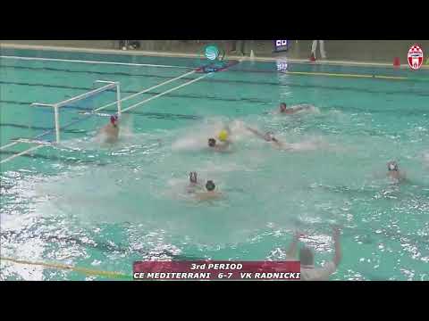 Water-Polo : Eurocup 2020-2021 : Mediterrani - Radnicki (Les buts) - Groupe E