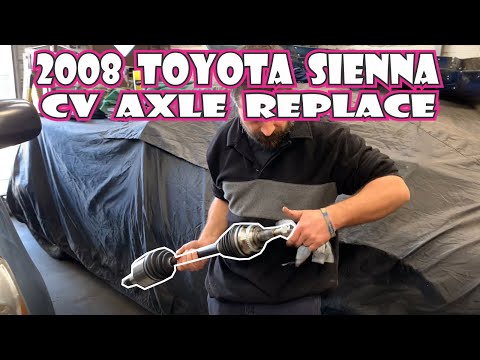 2008 Toyota Sienna CV Axle replace (Easy Fast)