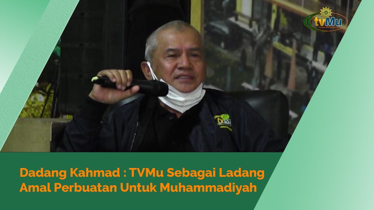 Dadang Kahmad: tvMu sebagai Ladang Amal Perbuatan untuk Muhammadiyah