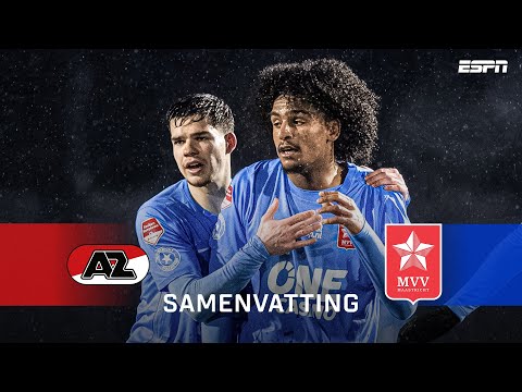 🔥 Camil Mmaee maakt HATTRICK in spannend DUEL ⚽️⚽️⚽️ | samenvatting Jong AZ - MVV
