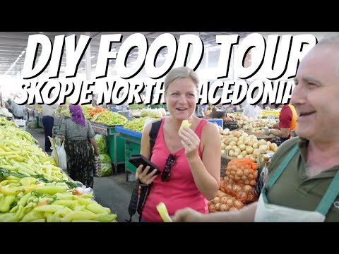 DIY Vegetarian food tour of Skopje North Macedonia
