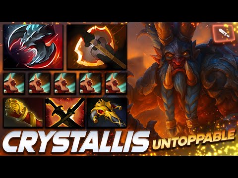 Crystallis Troll Warlord Unstoppable - Dota 2 Pro Gameplay [Watch & Learn]