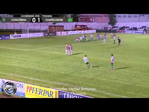 Concordia-SC 0 x 1 Chapecoense - Radio Chapecó - 17/01/2018