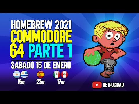 HOMEBREW 2021: COMMODORE 64 parte 1