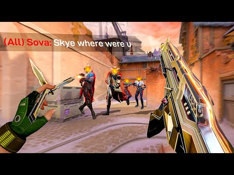 "Skye how you do this?"