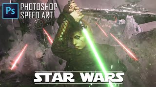 Star Wars Speed Art- Photoshop Editing