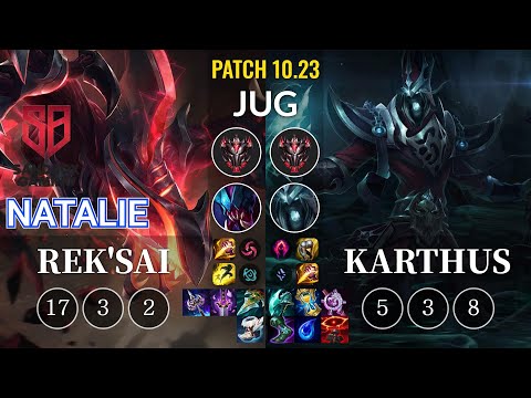 SB Natalie Rek'Sai vs Karthus Jungle - KR Patch 10.23