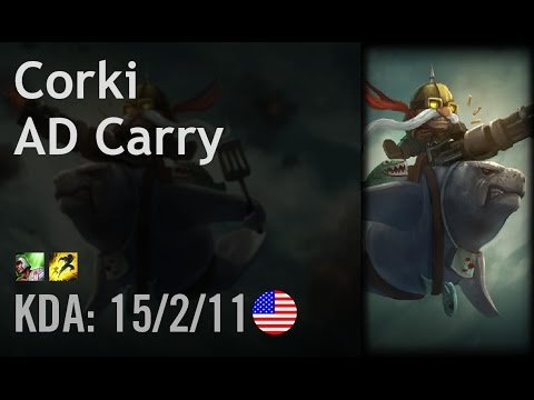 Corki AD Carry vs Lucian - KEITH - NA Challenger Path 6.2