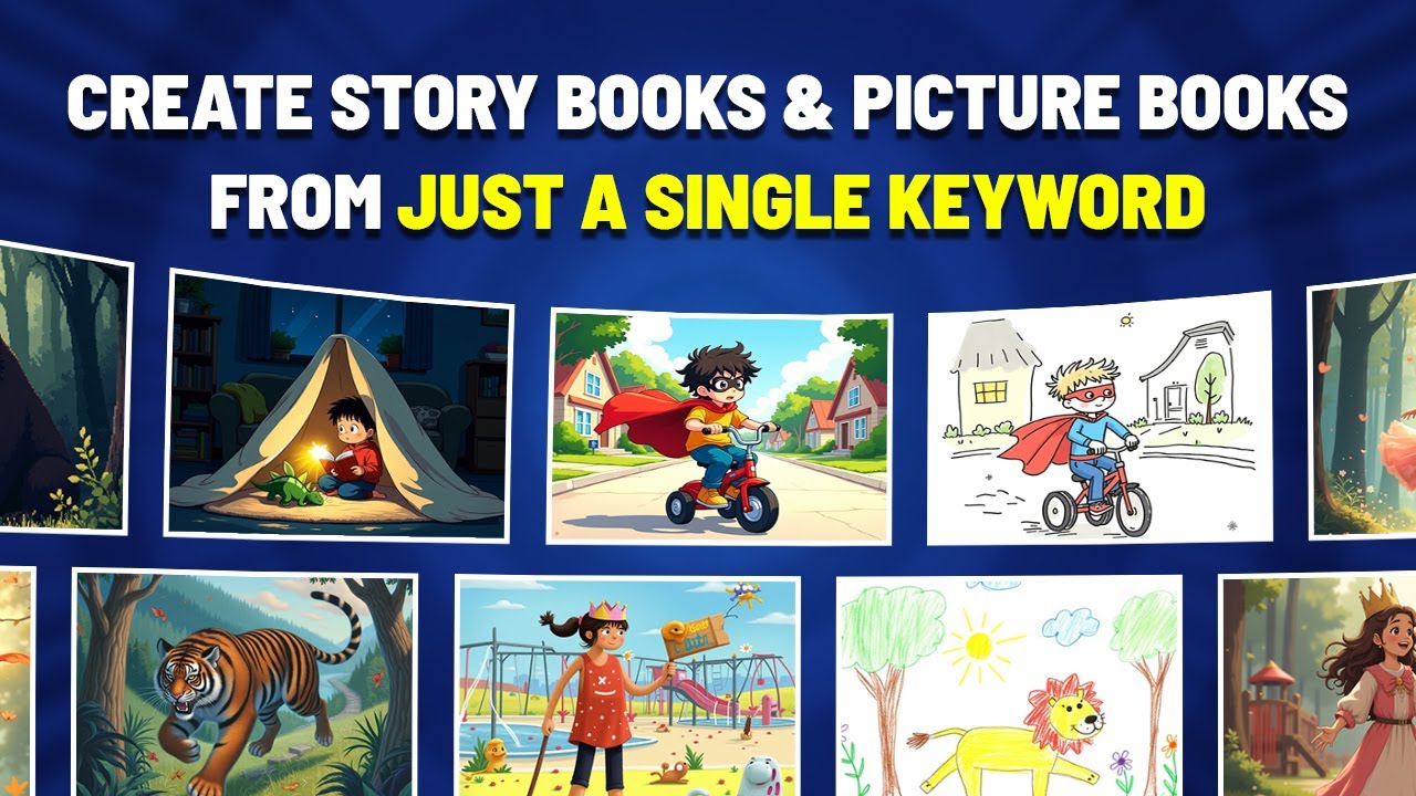 How to Create Stunning Kids Storybooks with Just One Keyword - DocsBot AI