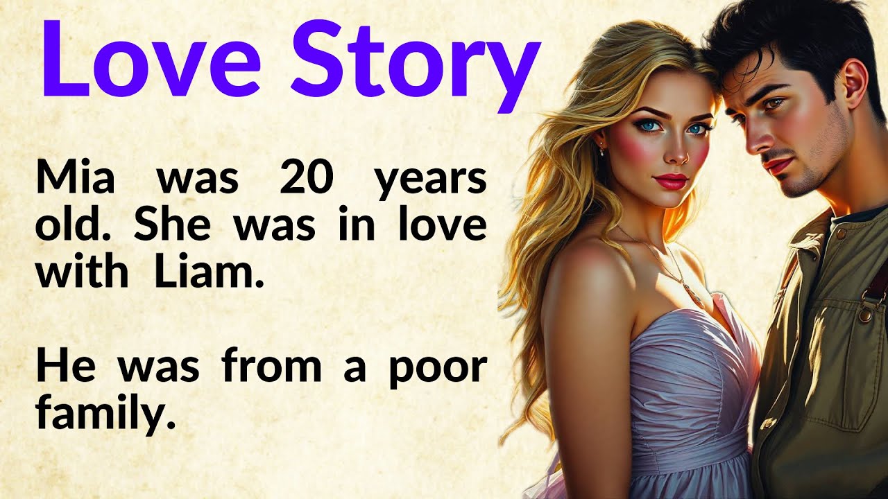 True Love Story ✅ A Rich Girl and a Poor Boy ✅ English Story For Listening ✅