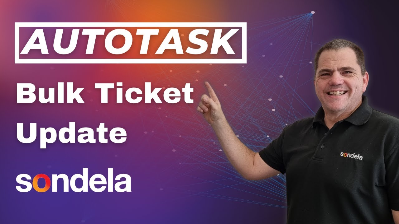 Bulk Update Tickets in Autotask