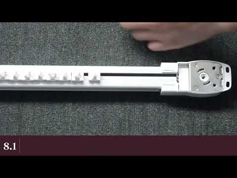 Instructiuni instalare sina motorizata extensibila EL40