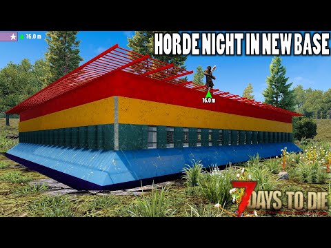 Can This Base Keep us Safe | 7 Days to Die Alpha 21 Gameplay