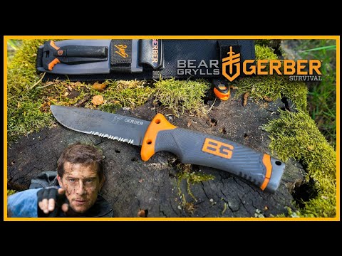 Mythos: Bear Grylls Ultimate Survival Knife - Messer Gerber Review