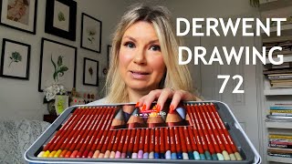 🎉 Derwent Drawing Pencils | 72 SWATCHES!! #derwentdrawing