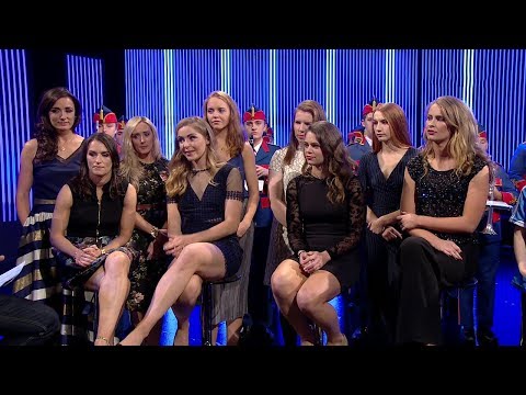 The Dublin Women's Football team arrive with the Brendan Martin Cup  | The Ray D’Arcy Show | RTÉ One