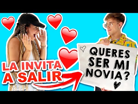 MY FRIEND ASKS A GIRL TO BE BOYFRIENDS !!!