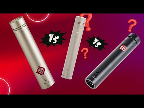 Neumann KM184 vs SE8 vs Rode NT5 / Mic comparison!