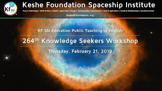 264th Knowledge Seekers Workshop - Thursday, February 21, 2019, 9 am CET