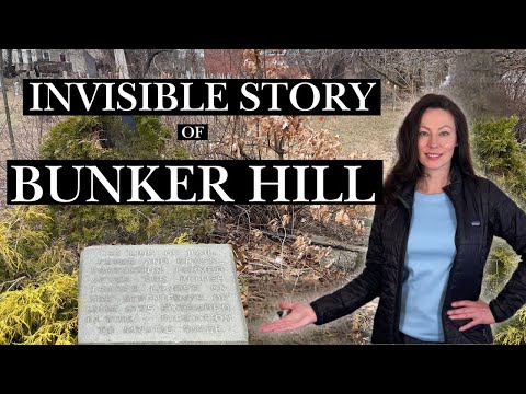 The HIDDEN BUNKER HILL Memorial Stone 💥 American Revolution