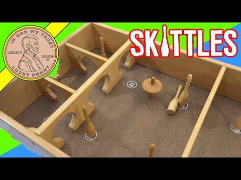 Skittles Spinning Top Game by Carrom Games