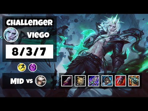 Viego vs Camille Mid 11.11 Challenger Gameplay S11 (8/3/7) - TURKISH