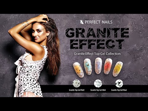 Gránit Effekt Fényzselé és Fedőzselé Kollekció Bemutató | Perfect Nails