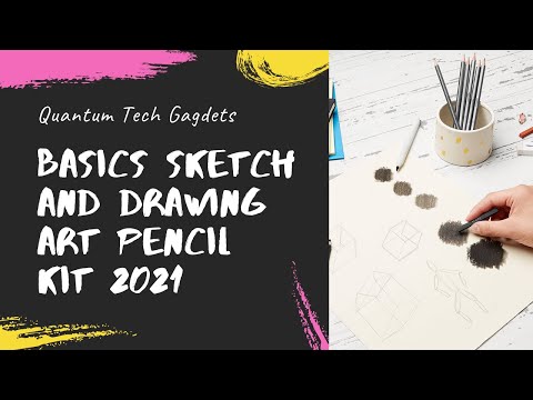 Basics Sketch and Drawing Art Pencil Kit 2021 || Next Level gadgets On Amazon