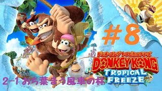 【ドンキーコングＴＦ】2－1「落ち葉舞う風車の林」