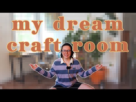I turned a room in my house into my dream craft room ⭐️ 1. decorating and building new furniture!!!