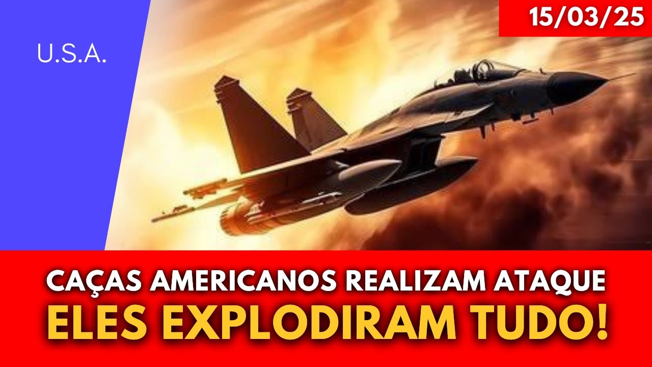 EXPLODIU: Trump ordena ataques aéreos dos EUA contra os Houthis no Iêmen