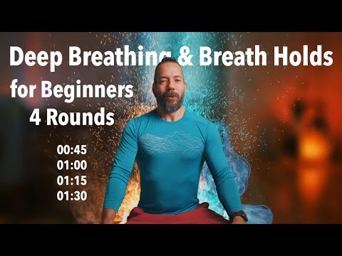Guided Cyclic Deep Breathing: 4 Rounds For Beginners