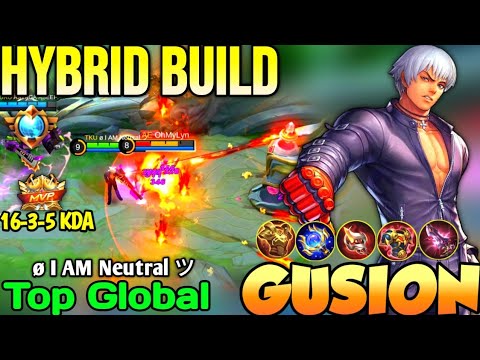 GUSION BEST BUILD IN 2022 | TOP GLOBAL GUSION ø I AM Neutral ツ - MOBILE LEGENDS