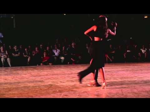  Luna Palacios  and  Angelo Grasso  are  dancing  at  Catania Tango Festival  in  2013