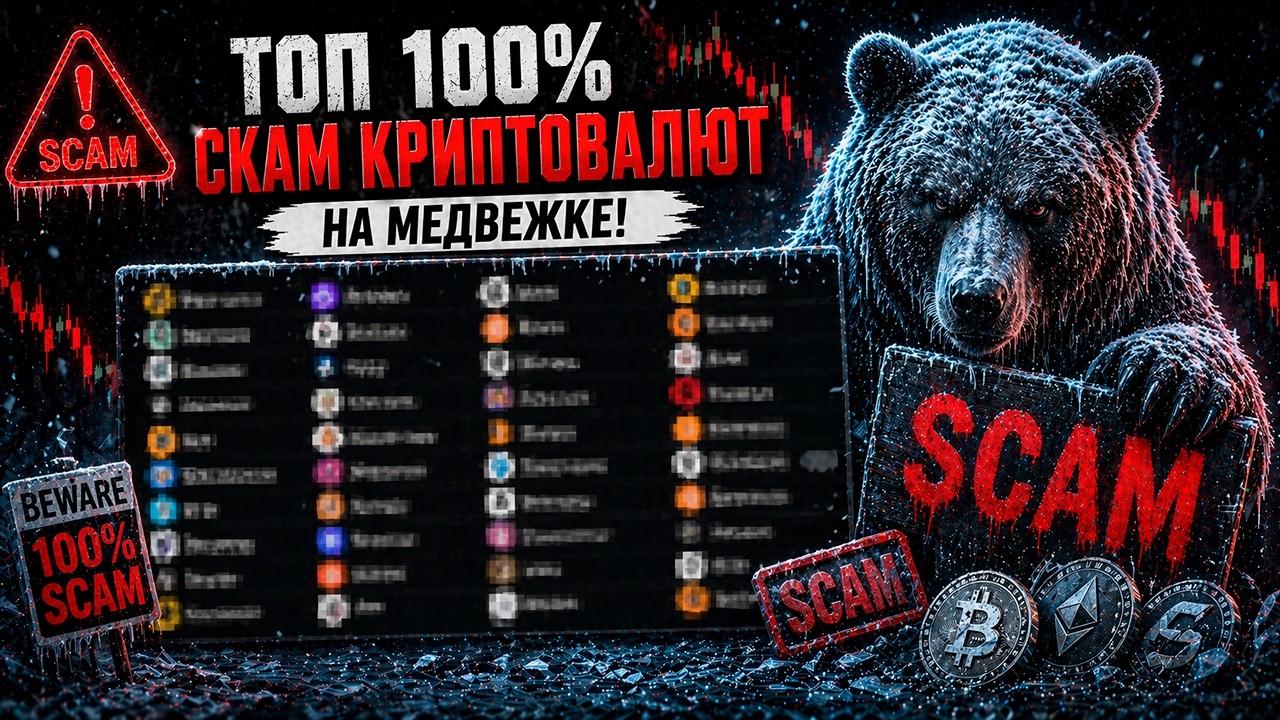 ТОП КРИПТОВАЛЮТ КОТОРЫЕ 100% СКАМАНУТ НА МЕДВЕЖКЕ 2026