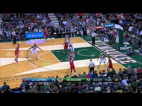 Jordan Farmar Highlights Clippers vs. Bucks 12.13.2014 - 5 Points