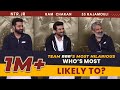 SS Rajamouli, Jr. NTR & Ram Charan's SUPER FUN Who's Most Likely To; reveal all their secrets | RRR