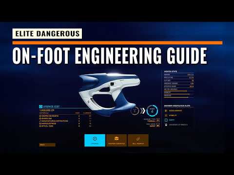HOW TO Engineer On-foot Weapons & Suits | Elite Dangerous Odyssey thumbnail