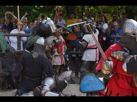 Масштабні лицарські бої влаштували на фестивалі у Галичі. ВІДЕОСЮЖЕТ