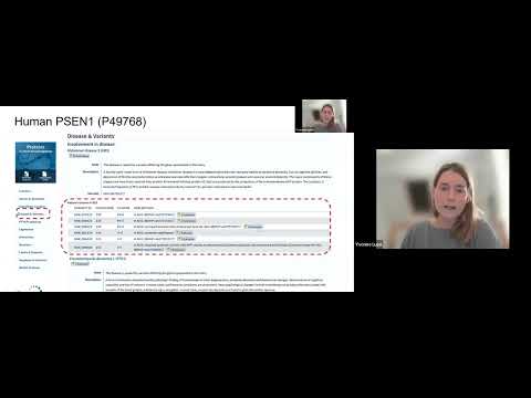 Exploring Human Disease and Protein Variant Data in UniProtKB and ProtVar