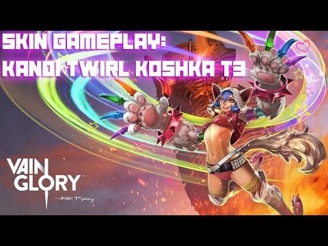 Vainglory Skins - Kandi Twirl Koshka |Tier 3| Gameplay