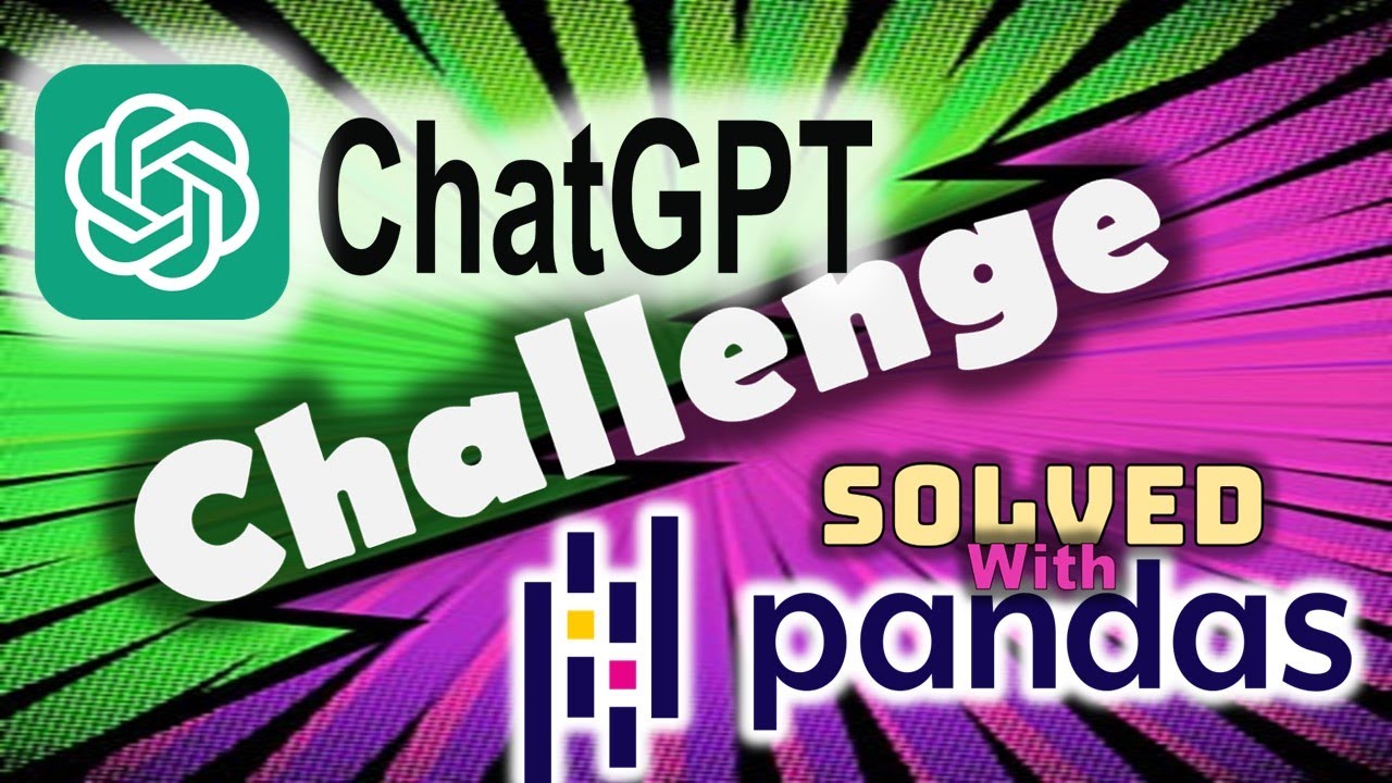 ChatGPT Analytics Challenge Solved with Pandas | ChatGPT Analytics Project for All